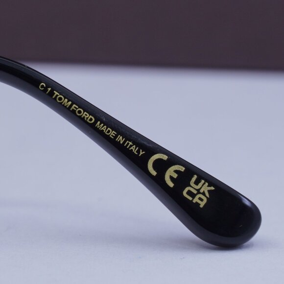 Final Price! Tom Ford FT0976-K 02A Black/Smoke Sunglasses - Picture 8 of 9